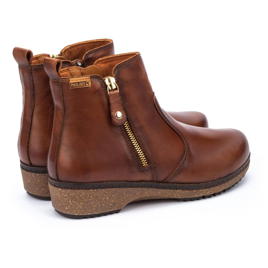 Women's Pikolinos GRANADA Ankle Boots Brown | NZ DA8073Q